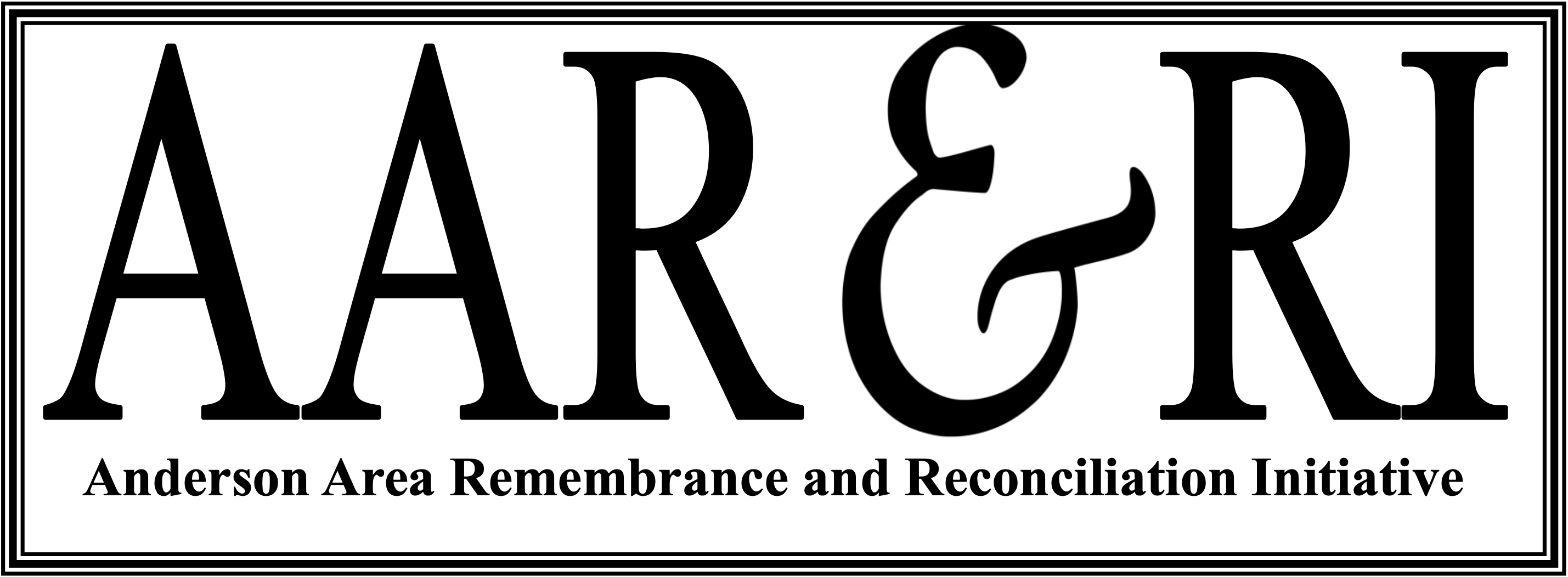 Anderson Area Remembrance & Reconciliation Initiative