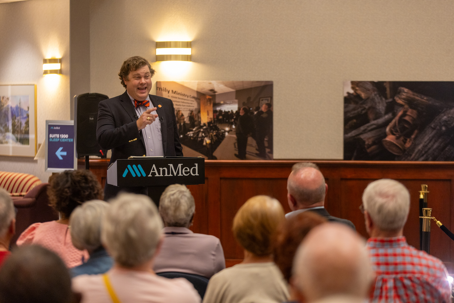 AnMed Part 3 An Evening with Dr. Otis Pickett, Clemson University